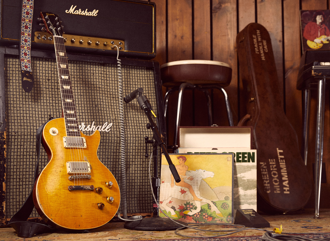 A NEW holy grail! - Gibson Custom Collector's Edition Kirk Hammett "Greeny" 1959 Les Paul Standard