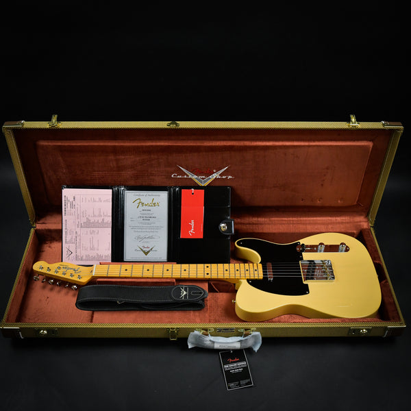 Fender Custom Shop Ltd 52 / 1952 Telecaster NOS Maple Fingerboard Nocaster Blonde 2024 (R131539)