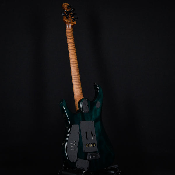 Ernie Ball Music Man JP15 Emerald Glow Roasted/Figured Maple Neck *Miami Guitar Exclusive* 2024 (H05994)