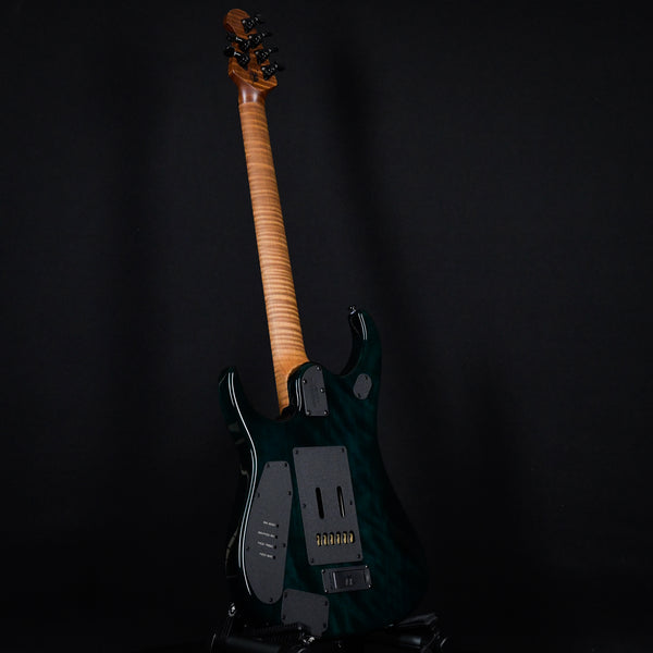 Ernie Ball Music Man JP15 Emerald Glow Roasted/Figured Maple Neck *Miami Guitar Exclusive* 2024 (H05984)