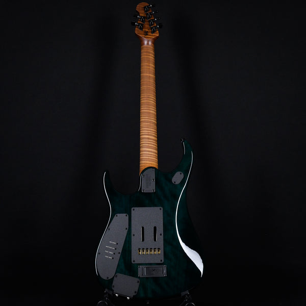 Ernie Ball Music Man JP15 Emerald Glow Roasted/Figured Maple Neck *Miami Guitar Exclusive* 2024 (H05984)