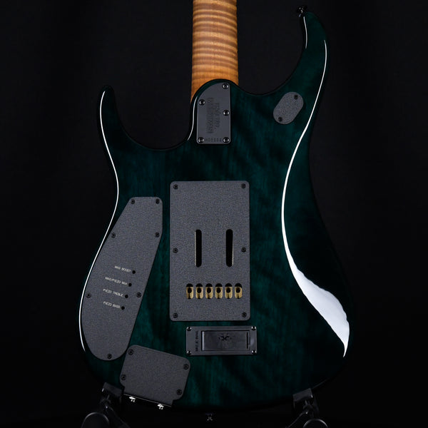 Ernie Ball Music Man JP15 Emerald Glow Roasted/Figured Maple Neck *Miami Guitar Exclusive* 2024 (H05984)