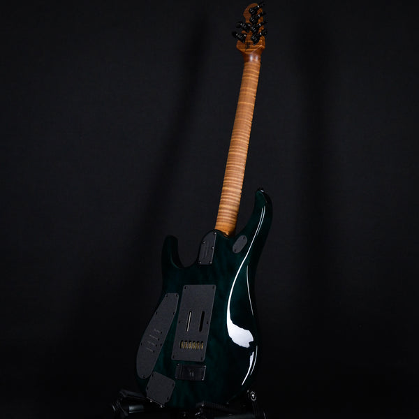 Ernie Ball Music Man JP15 Emerald Glow Roasted/Figured Maple Neck *Miami Guitar Exclusive* 2024 (H05984)