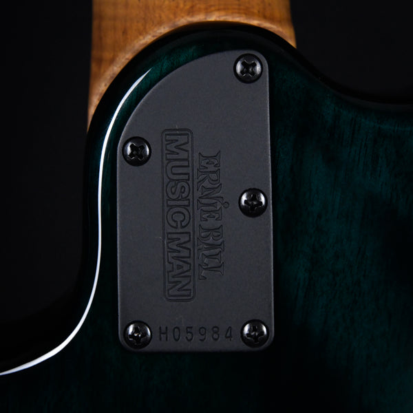 Ernie Ball Music Man JP15 Emerald Glow Roasted/Figured Maple Neck *Miami Guitar Exclusive* 2024 (H05984)