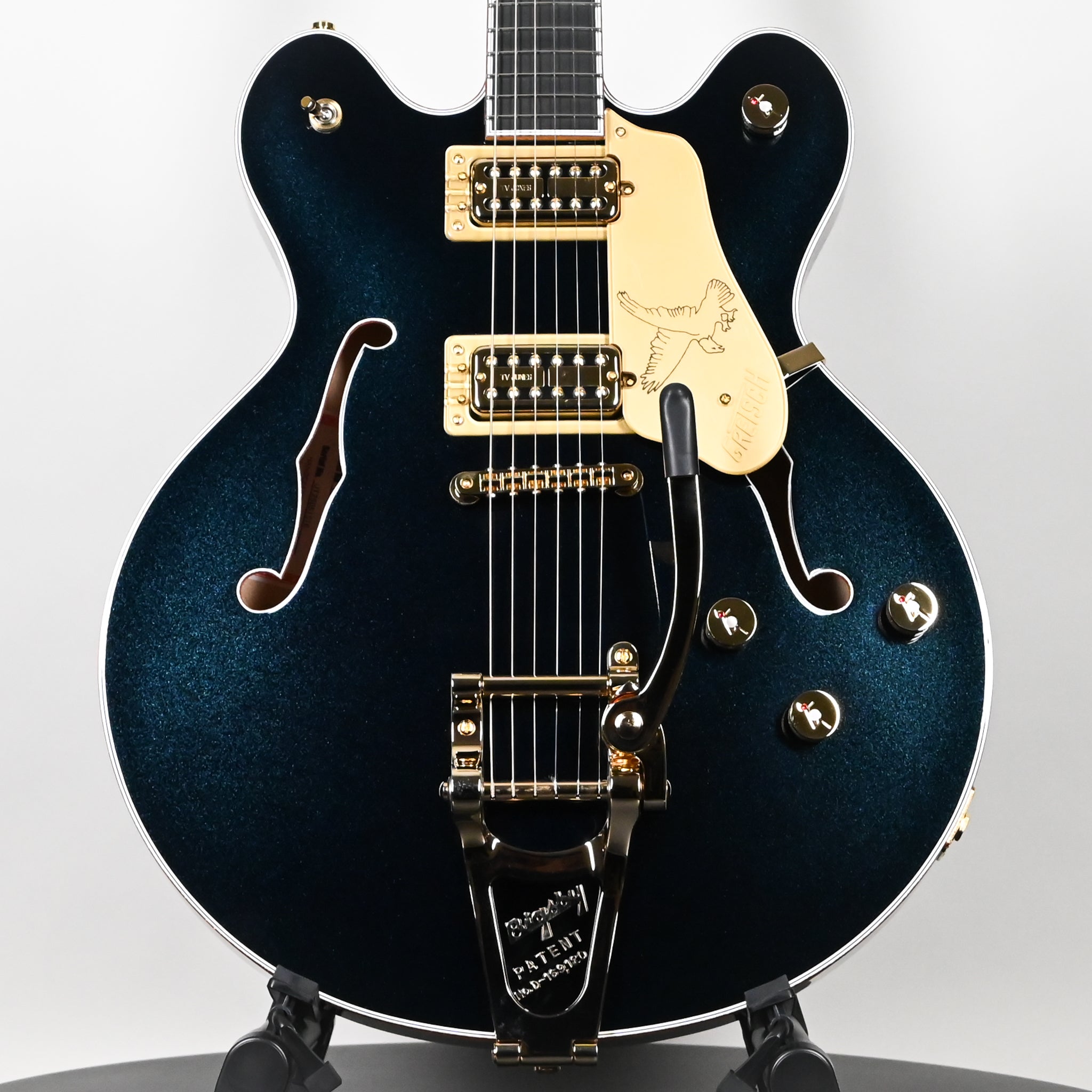 Gretsch Falcon Center Block LTD Double-Cut with String-Thru Bigsby- Midnight Sapphire (JT25051516)