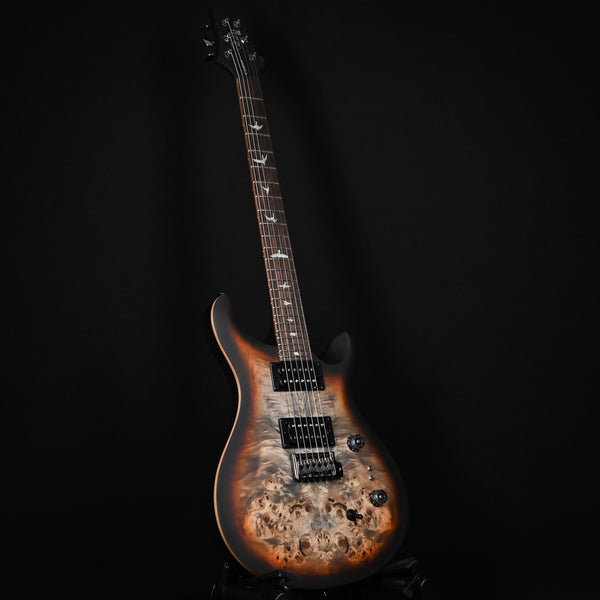 PRS SE Custom 24-08 Poplar Burl Limited Edition- Charcoal Cherry Midnight Burst 2025 (CTIG097593)