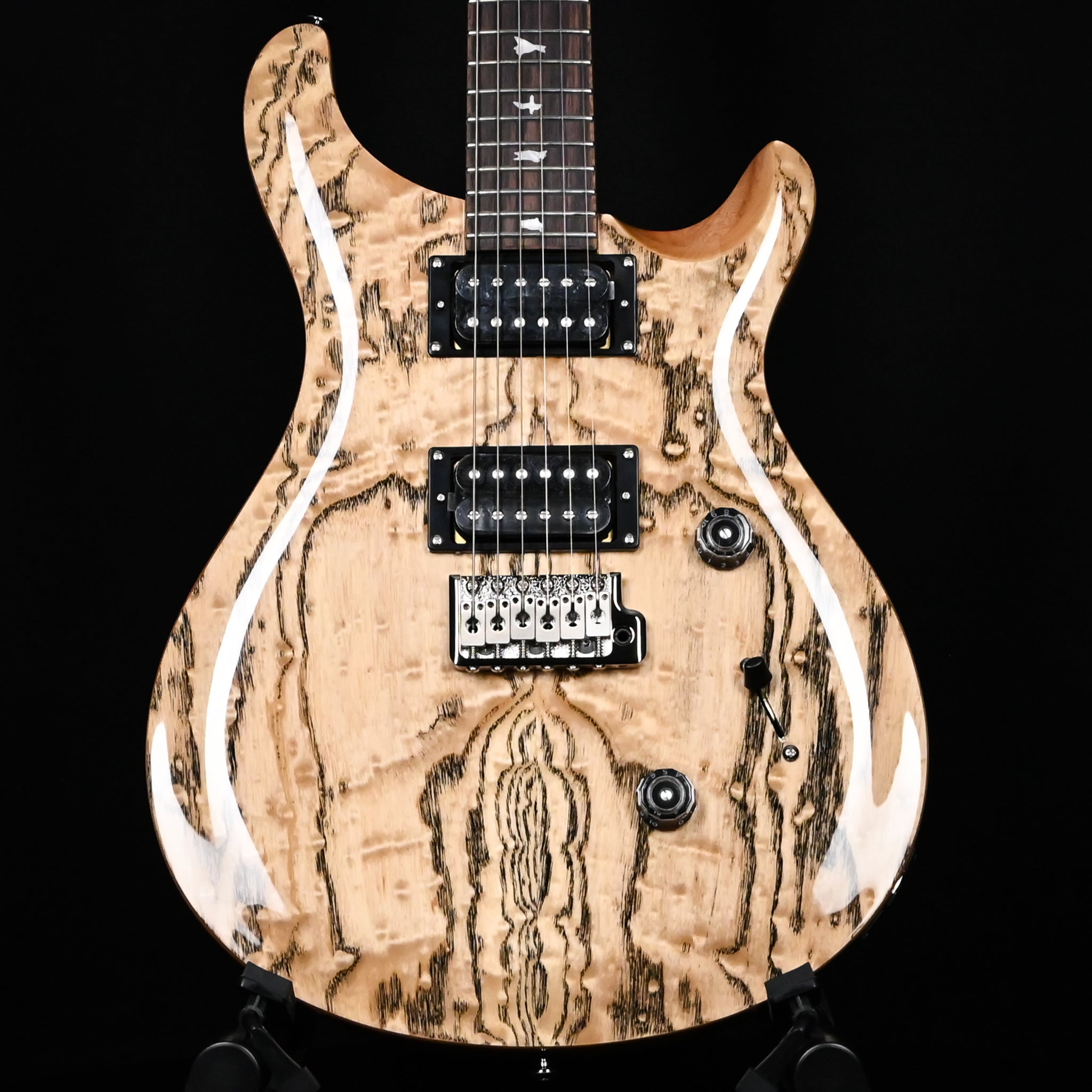PRS SE Custom 24 Burled Ash Limited Edition- Natural 2025 (CTIG110070)