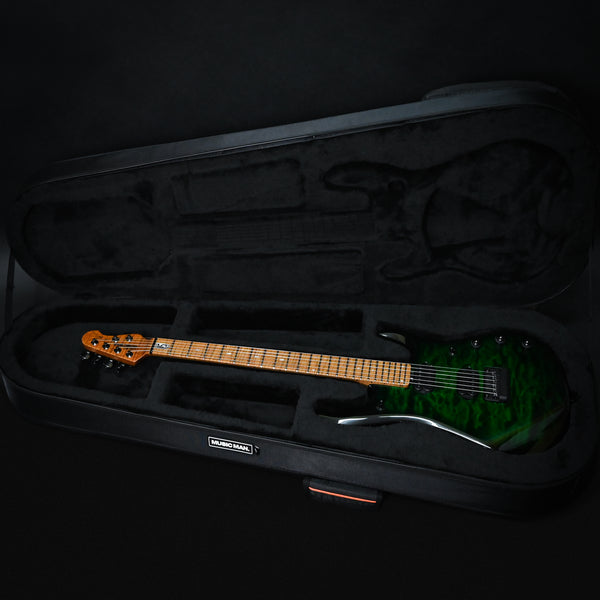 Ernie Ball Music Man John Petrucci Signature JP15 Electric Guitar- Green Tiger Eye 2026 (H10285)