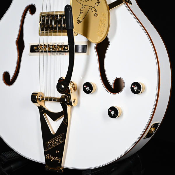 Gretsch Professional Falcon Hollow Body w/ String-Thru Bigsby- White 2025 (JT25103481)