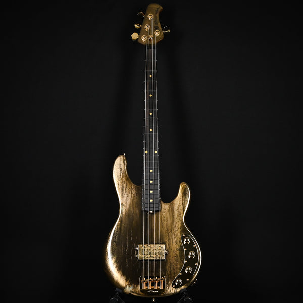 Ernie Ball Music Man StringRay 50th Anniversary Limited Edition Bass Guitar- Molten Gold 2026 (K09755)