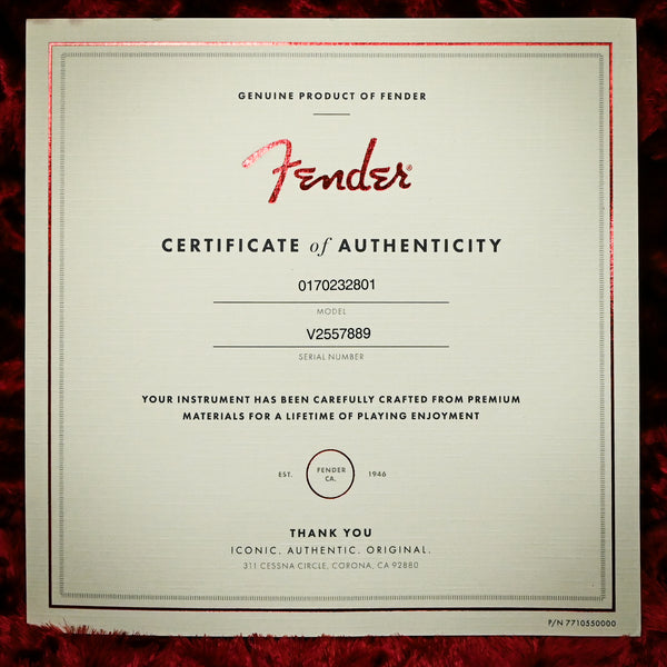 Fender Limited Edition American Vintage II 1957 Stratocaster- White Blonde 2025 (V2557889)