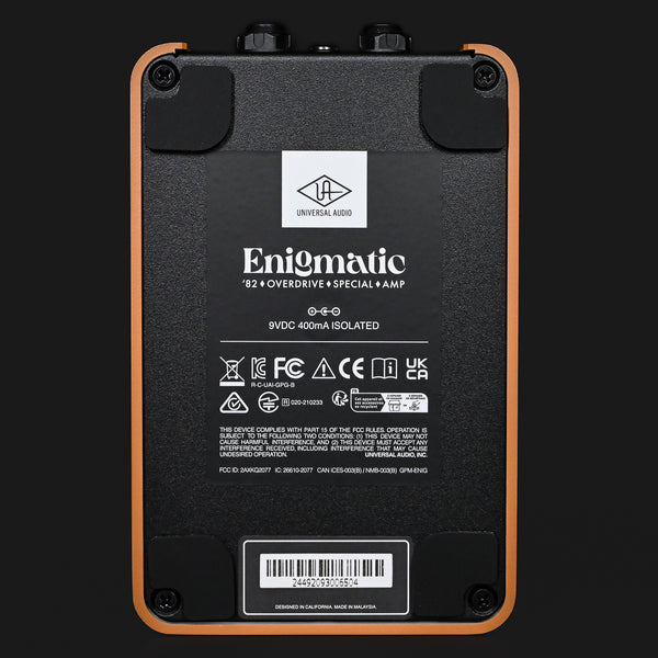 Universal Audio Enigmatic '82 Overdrive Special Amp