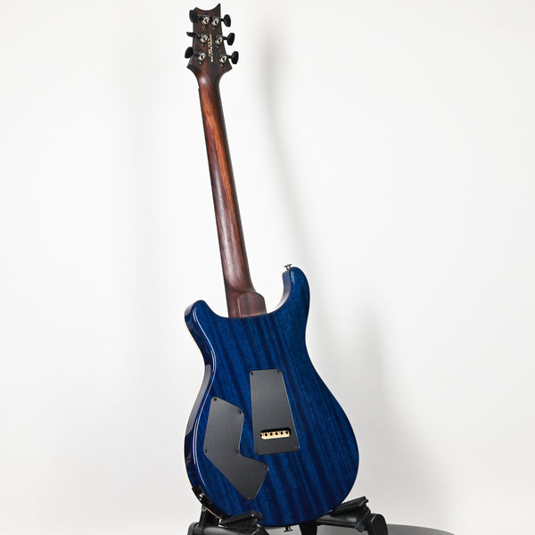 PRS Modern Eagle V Wood Library w/ 10-Top & Brazilian Rosewood Fingerboard Electric Guitar- Violet Blue Burst 2025 (0416653)