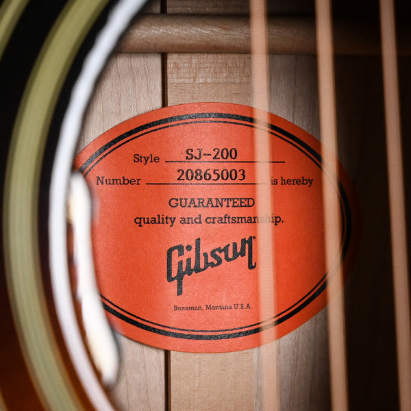 Gibson Acoustic SJ-200 Original- Vintage Sunburst 2025 (20865003)
