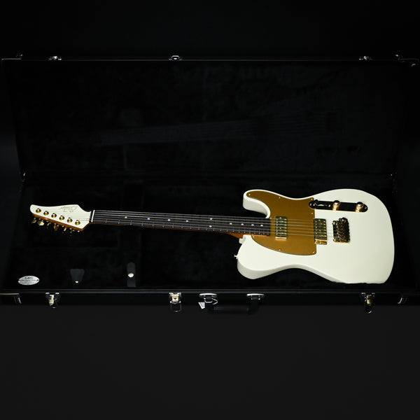 Suhr Mateus Asato Signture Series Classic T w/ Lollar Gold Foil Pickups & Tremolo- MA White 2025 (81395)