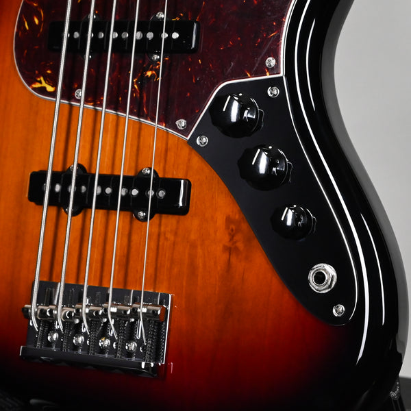 Fender American Professional II Jazz Bass V- 3 Color Sunburst 2026 (US25107148)
