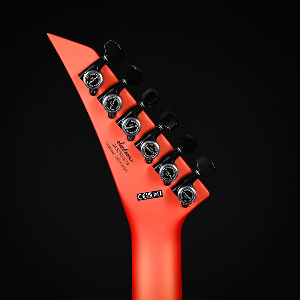 Jackson American Series Soloist HT Electric Guitar - Satin Lambo Orange (JAS2501874)