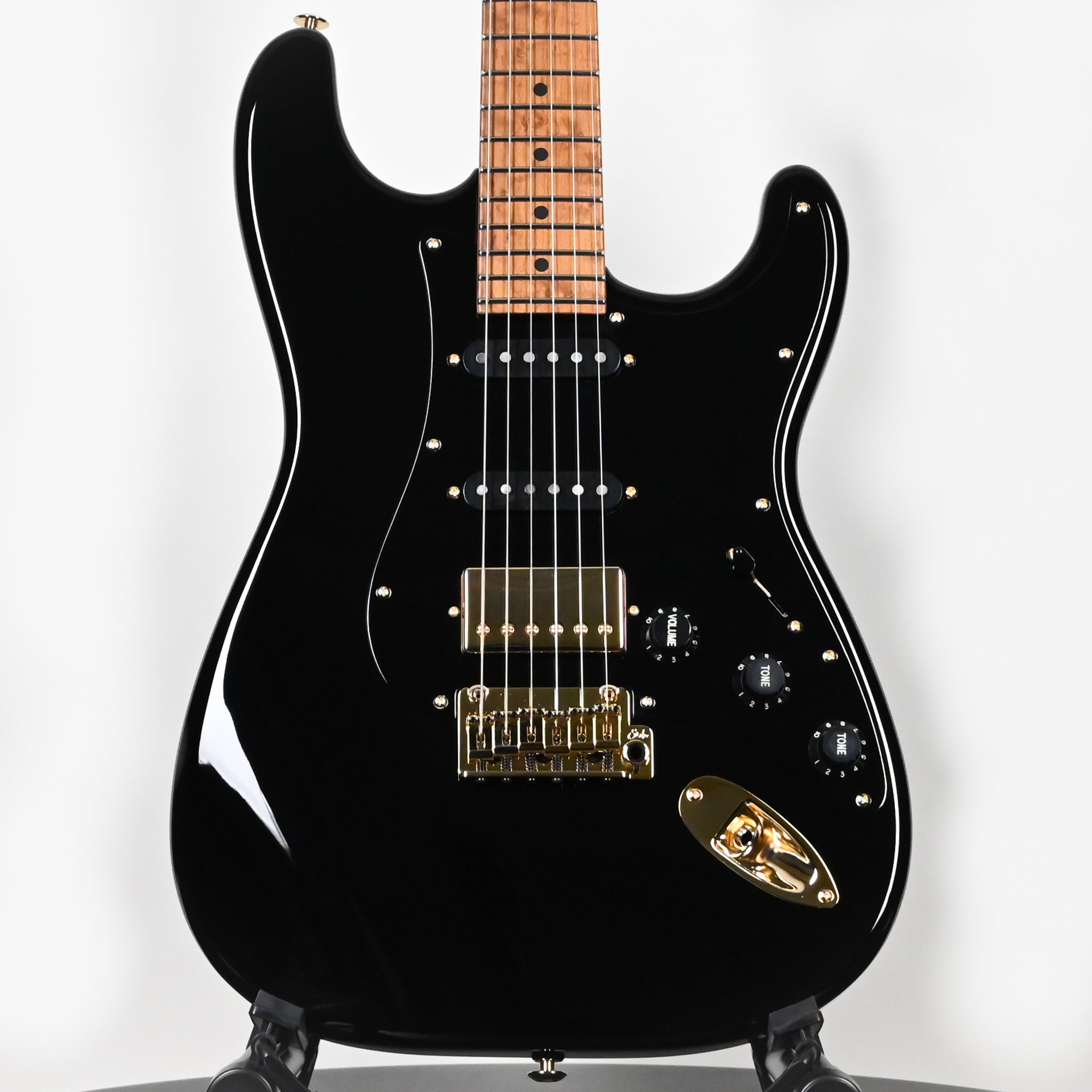 Suhr Mateus Asato Signature Series Classic S Electric Guitar- Black 2025 (86886)