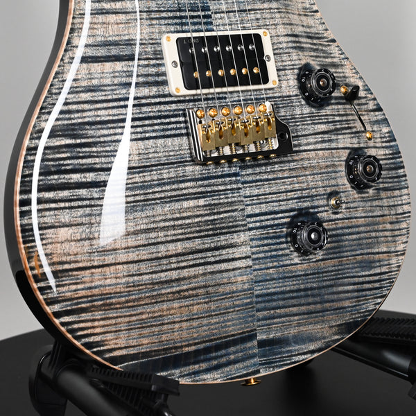 PRS Custom 24 Piezo w/ 10-Top & DMO Pickups Electric Guitar- Faded Whale Blue 2026 (0423797)