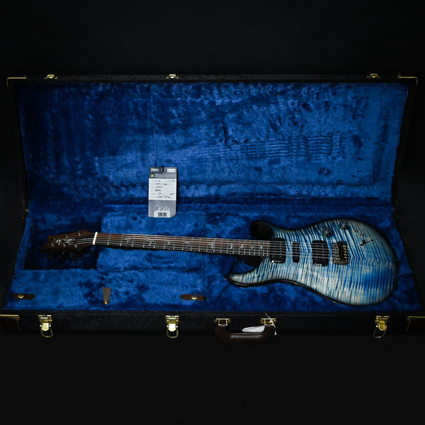 PRS Modern Eagle V Wood Library w/ 10-Top & Brazilian Rosewood Fingerboard Electric Guitar- Faded Blue Jean Wraparound 2025 (0416651)