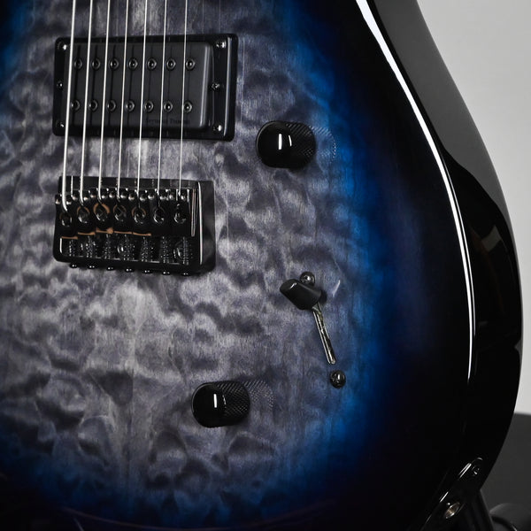PRS SE Mark Holcomb SVN Signature 7-String Electric Guitar - Holcomb Blue Burst 2025 (CTIH001203)