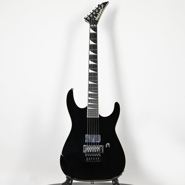 Jackson Pro Plus Series SL1A Soloist Limited Edition Electric Guitar- Gloss Black w/ Aged White Binding (ICJ2502932)