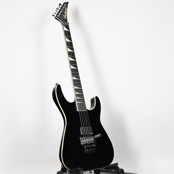 Jackson Pro Plus Series SL1A Soloist Limited Edition Electric Guitar- Gloss Black w/ Aged White Binding (ICJ2502932)