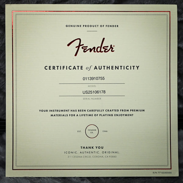 Fender American Professional II Stratocaster HSS- Mercury 2025 (US25106178)