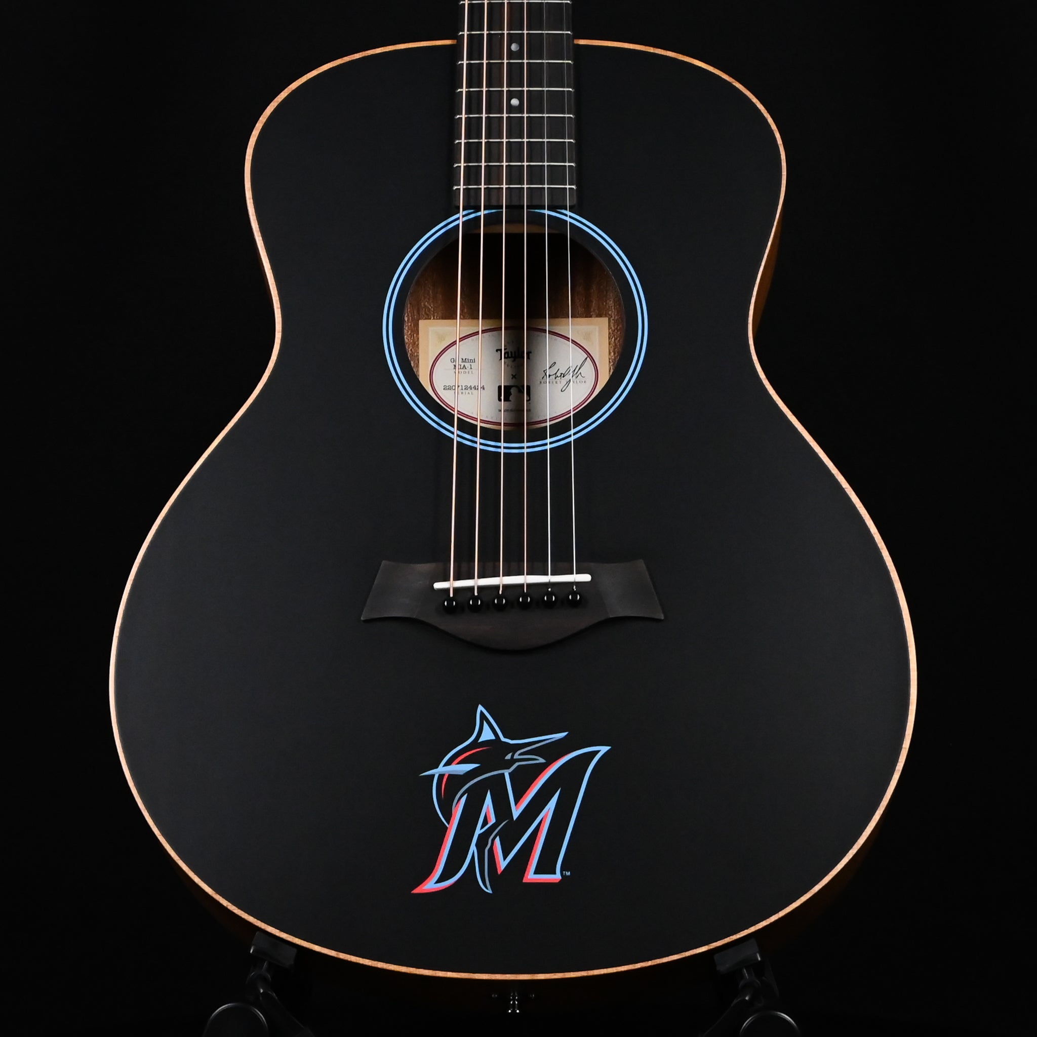 Taylor x MLB GS Mini Acoustic Guitar - Miami Marlins (2207124424)