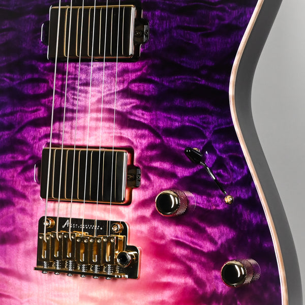 Tom Anderson Custom Drop Top w/ Quilt Maple Top- Purple Wake Surf w/ Binding 2025 (11-30-25N)