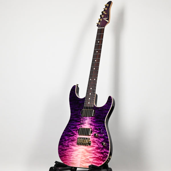 Tom Anderson Custom Drop Top w/ Quilt Maple Top- Purple Wake Surf w/ Binding 2025 (11-30-25N)