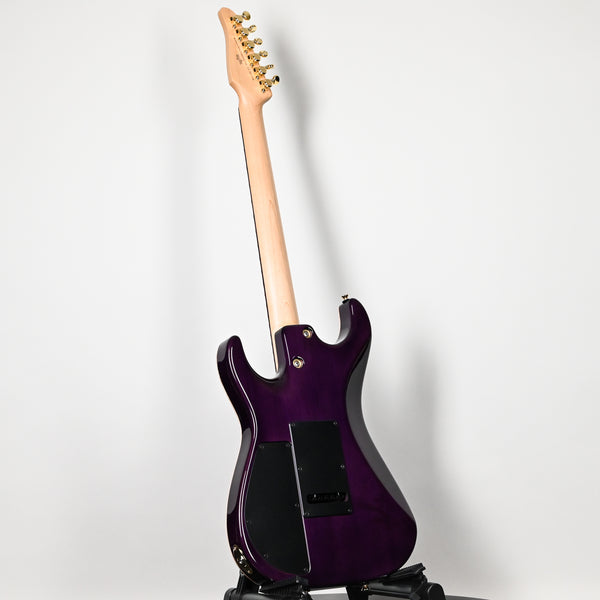 Tom Anderson Custom Drop Top w/ Quilt Maple Top- Purple Wake Surf w/ Binding 2025 (11-30-25N)