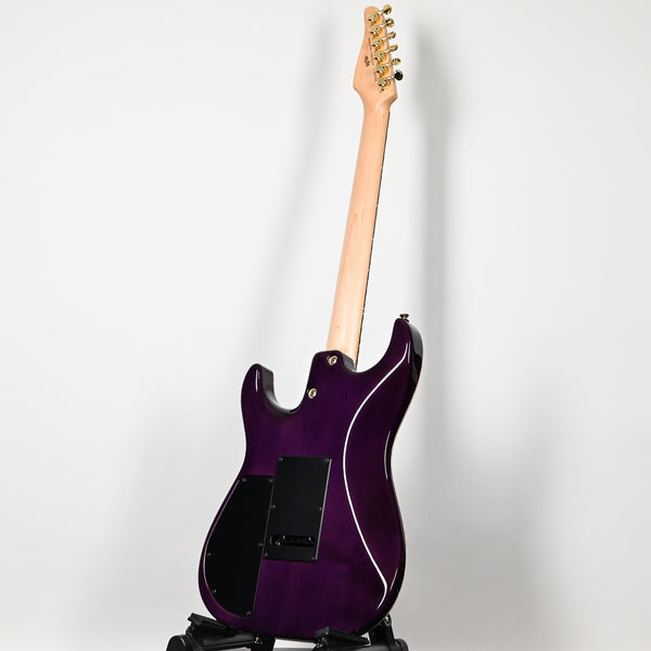 Tom Anderson Custom Drop Top w/ Quilt Maple Top- Purple Wake Surf w/ Binding 2025 (11-30-25N)