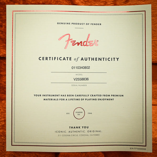 Fender American Vintage II 1966 Jazzmaster- Lake Placid Blue 2025 (V2558836)