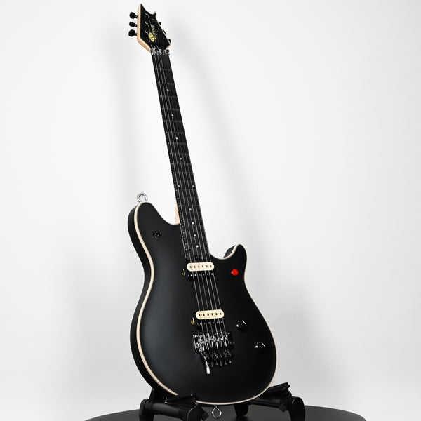 EVH Wolfgang USA Edward Van Halen Signature Electric Guitar - Stealth Black 2023 (WG15930A) Used – Mint