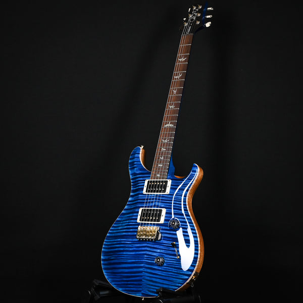 PRS Custom 24 Wood Library w/ 10-Top, Brazilian Rosewood, & DMO Pickups- Faded Blue 2025 (0401669)