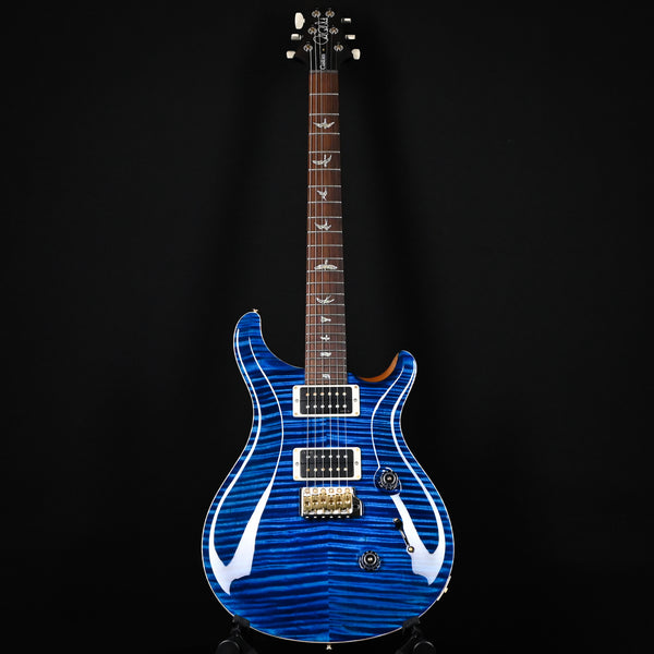 PRS Custom 24 Wood Library w/ 10-Top, Brazilian Rosewood, & DMO Pickups- Faded Blue 2025 (0401669)