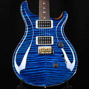 PRS Custom 24 Wood Library w/ 10-Top, Brazilian Rosewood, & DMO Pickups- Faded Blue 2025 (0401669)