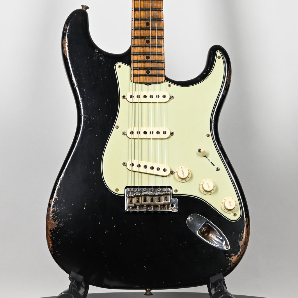 ★★Custom HardRelic Blackie Stratocaster★ In Detail: Fender Eric Clapton Blackie Tribute Stratocaster