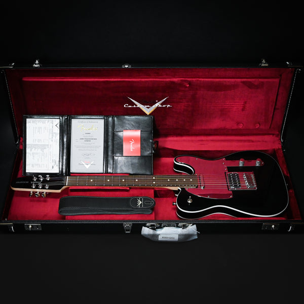 Fender Custom Shop John 5 Signature Telecaster NOS- Black 2025 (CZ584745) **MIRRORED PICKGUARD**