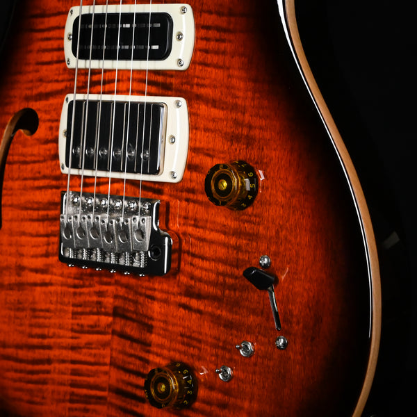 PRS SE Special Semi-Hollow w/ Narrowfield Pickup Electric Guitar- Orange Tiger Smokeburst 2025 (CTIH010803)