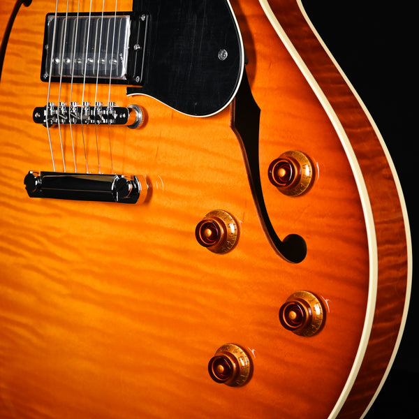 Collings SoCo 16 LC Semi-Hollow Electric Guitar- Ice Tea Sunburst (25147)