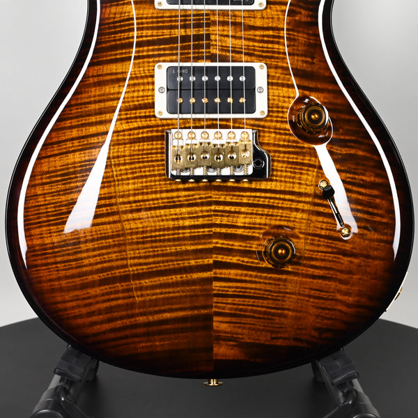 PRS Custom 24 w/ 10-Top & DMO Pickups- Black Gold Wraparound Burst 2025 (0404660)