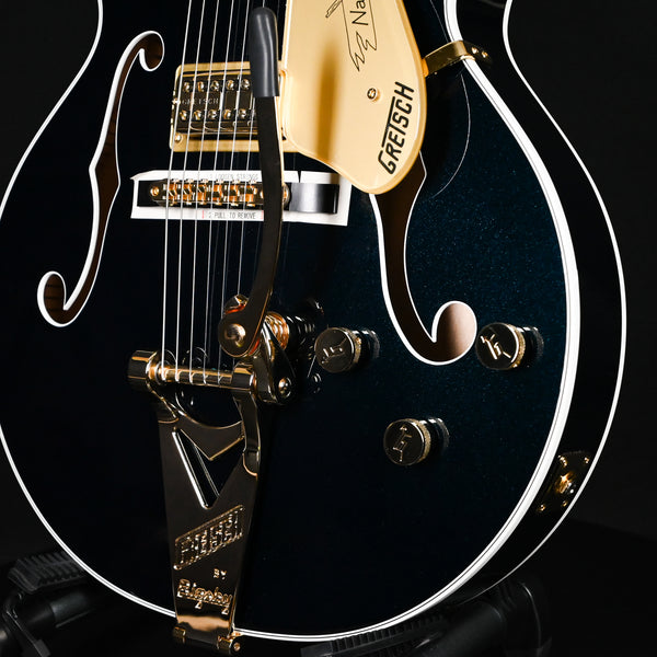 Gretsch Professional Nashville Hollow Body w/ String-Thru Bigsby- Midnight Sapphire w/ Gold Hardware (JT24062064)