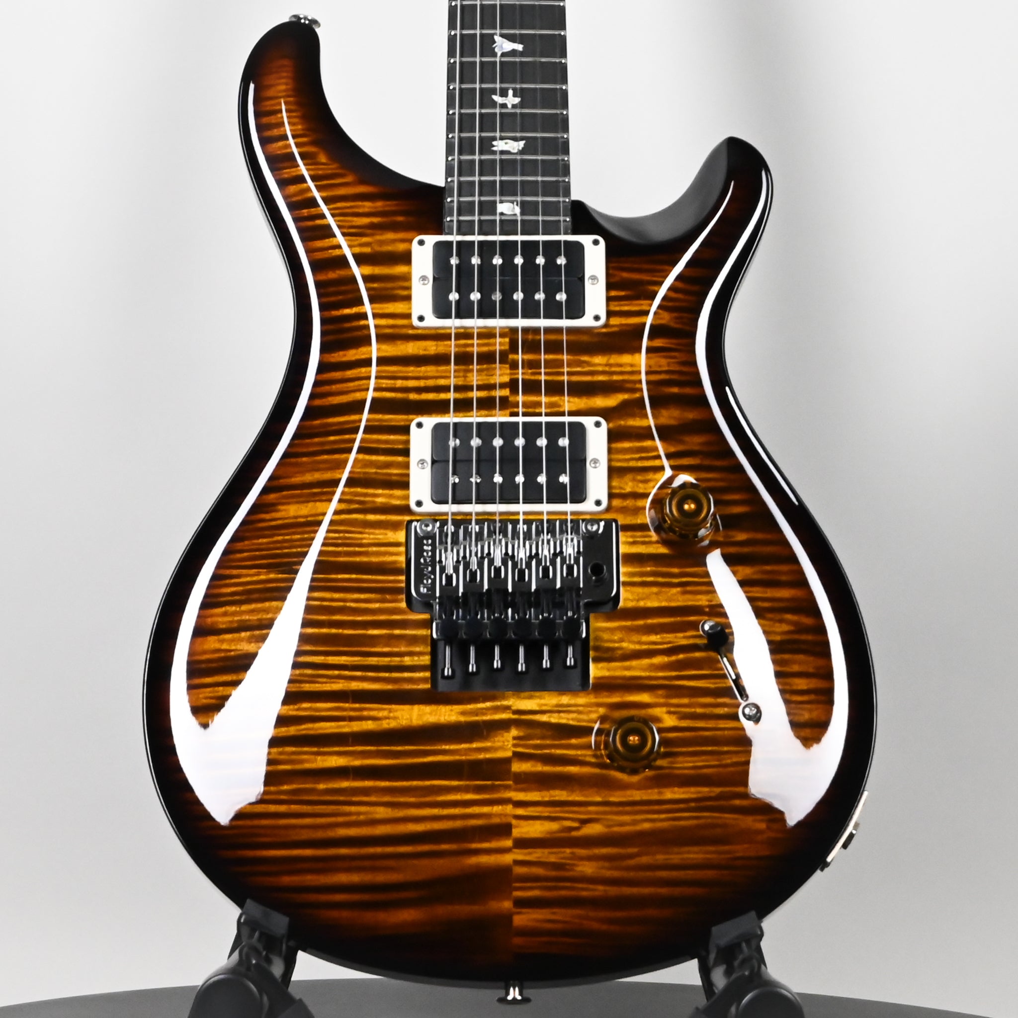 PRS Custom 24 Floyd w/ 10-Top- Black Gold Wraparound 2025 (0407369)