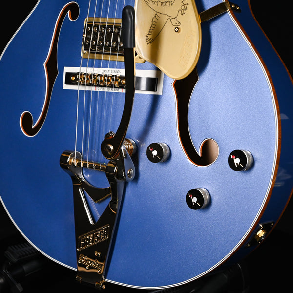 Gretsch Professional Falcon Hollow Body w/ String-Thru Bigsby- Cerulean Smoke (JT24062019)