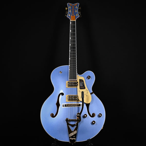 Gretsch Professional Falcon Hollow Body w/ String-Thru Bigsby- Cerulean Smoke (JT24062019)