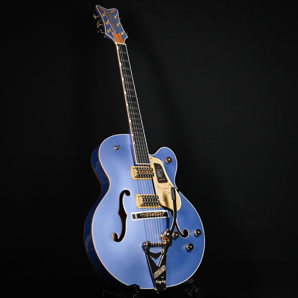 Gretsch Professional Falcon Hollow Body w/ String-Thru Bigsby- Cerulean Smoke (JT24062019)
