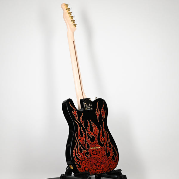 Fender James Burton Telecaster w/ Maple Fingerboard- Red Paisley Flames (US22183403)
