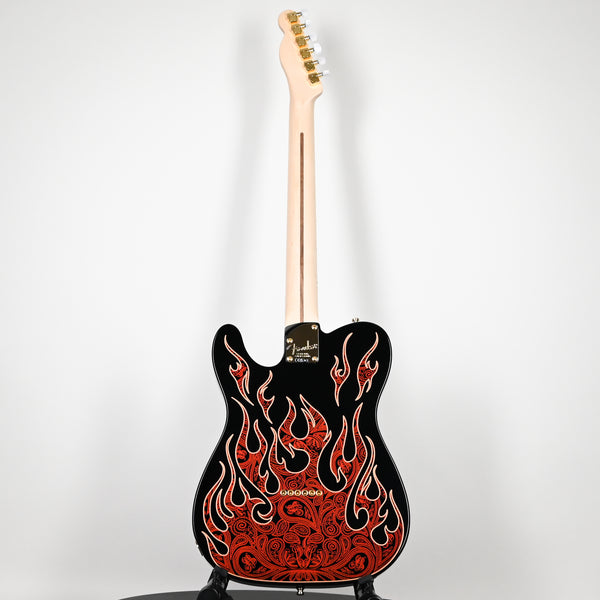 Fender James Burton Telecaster w/ Maple Fingerboard- Red Paisley Flames (US22183403)